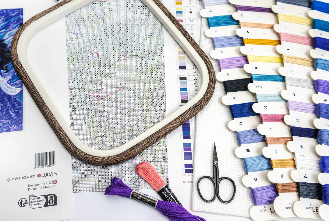 Arctic Enchantress Counted Cross Stitch Kit by Letistitch L9973