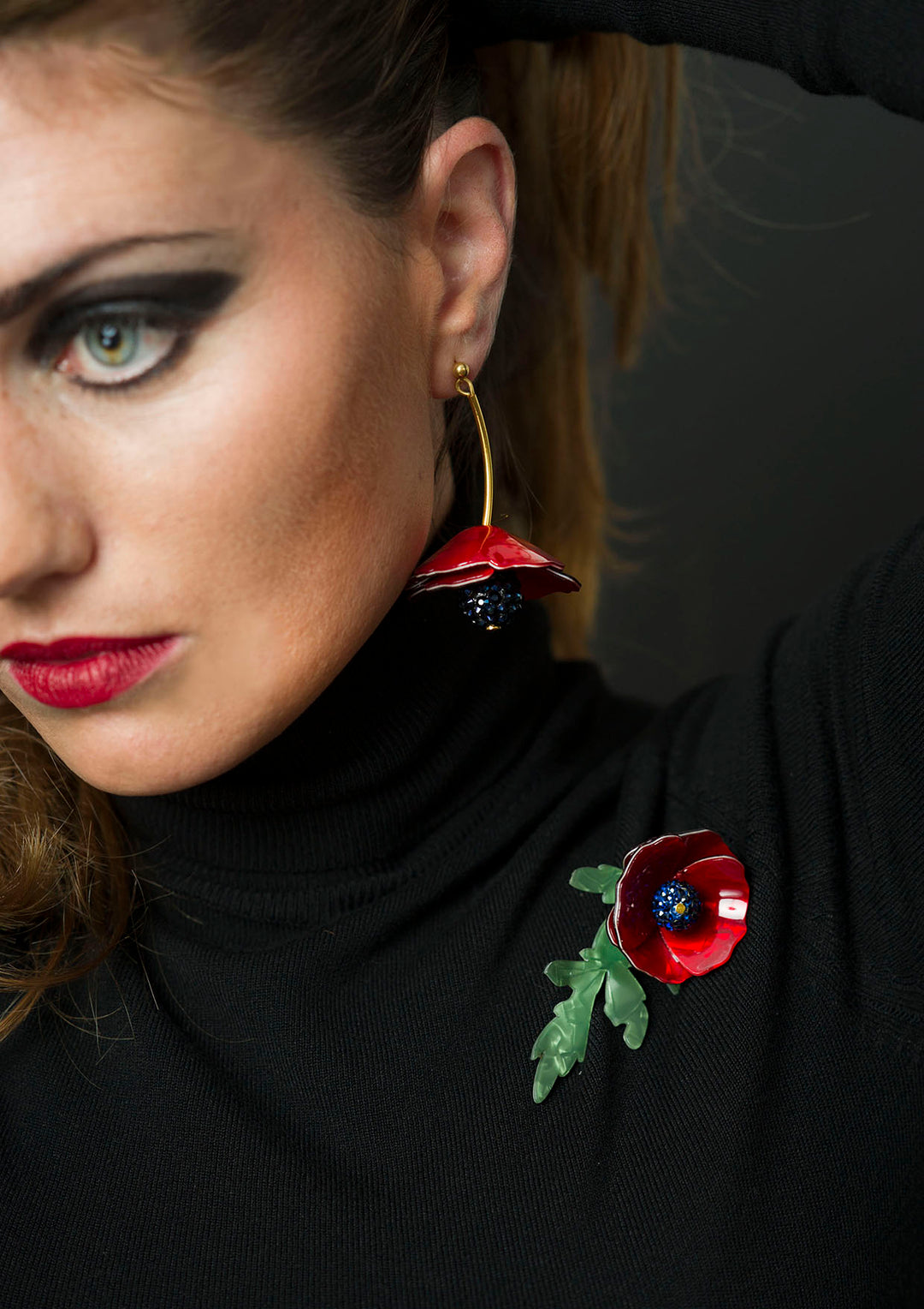 Poppy Brooch