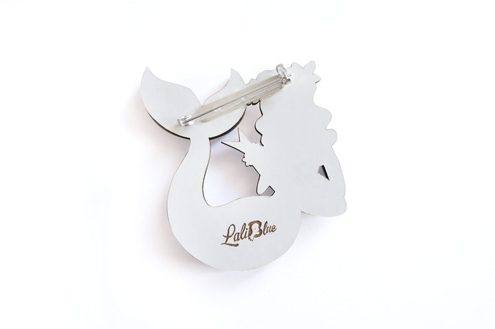 Mermaid Brooch by Laliblue