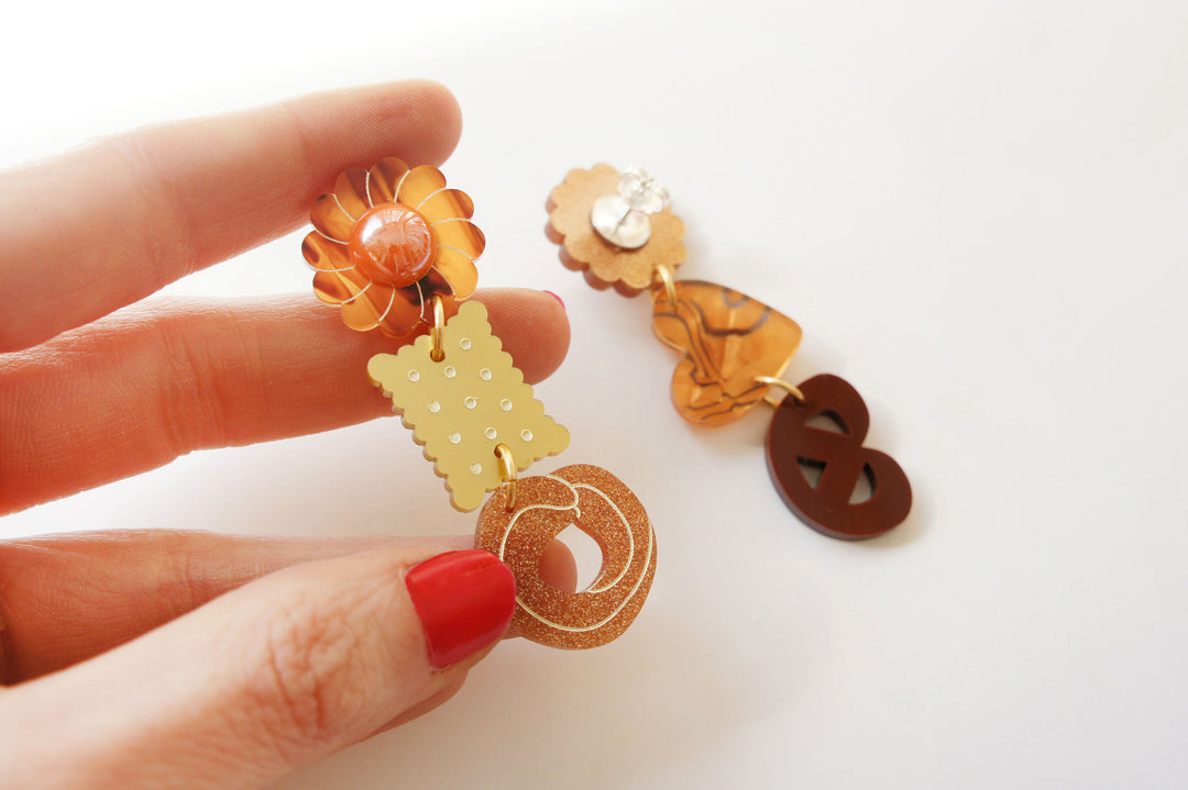 Cookies Earrings by Laliblue