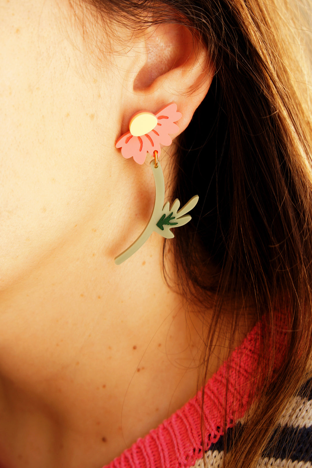 Flower Earrings by Laliblue