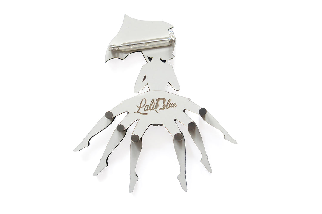 Spider Woman Halloween Brooch