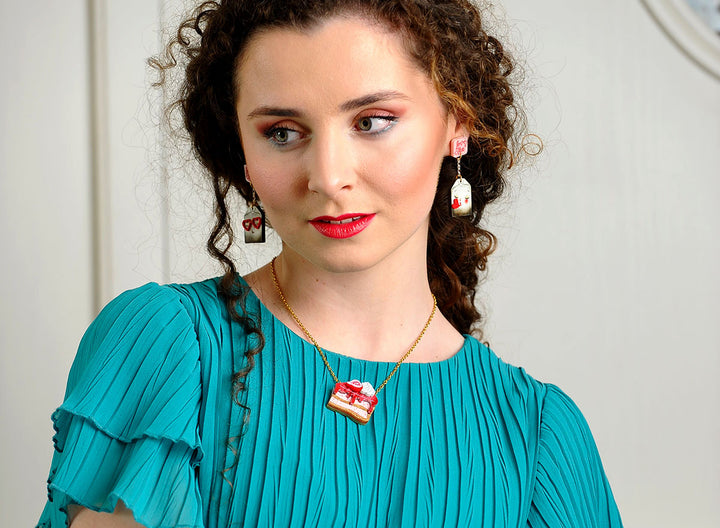 Tea of Love Earrings by Laliblue