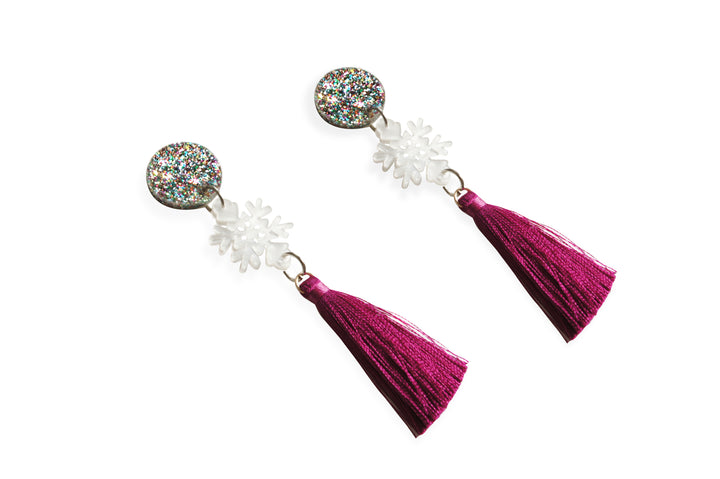 Snow Star Earrings