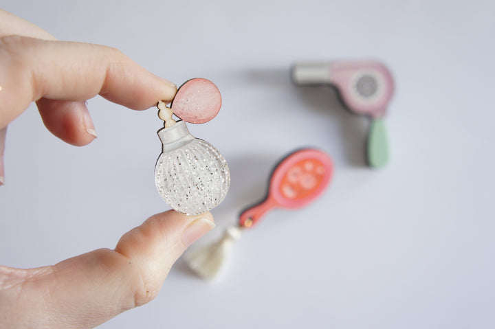 Beauty Supplies Brooches Set of 3 by Laliblue
