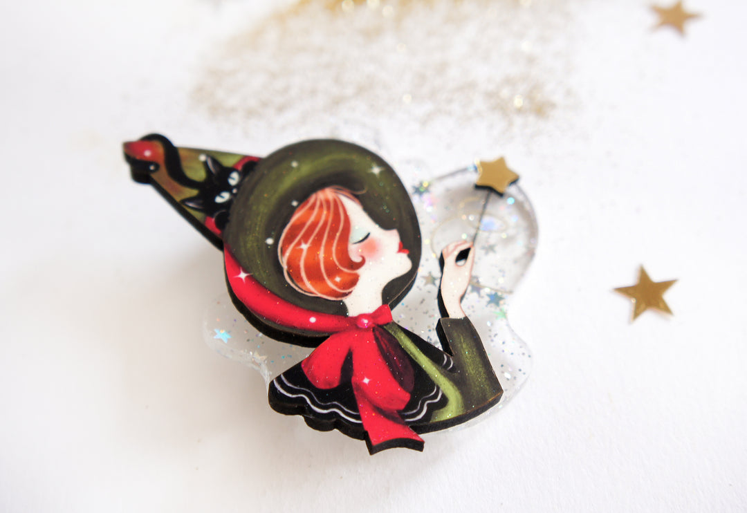 The Sorceress Brooch by Laliblue