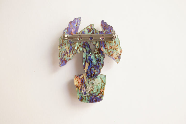 Alocasia Brooch by Laliblue, image 5