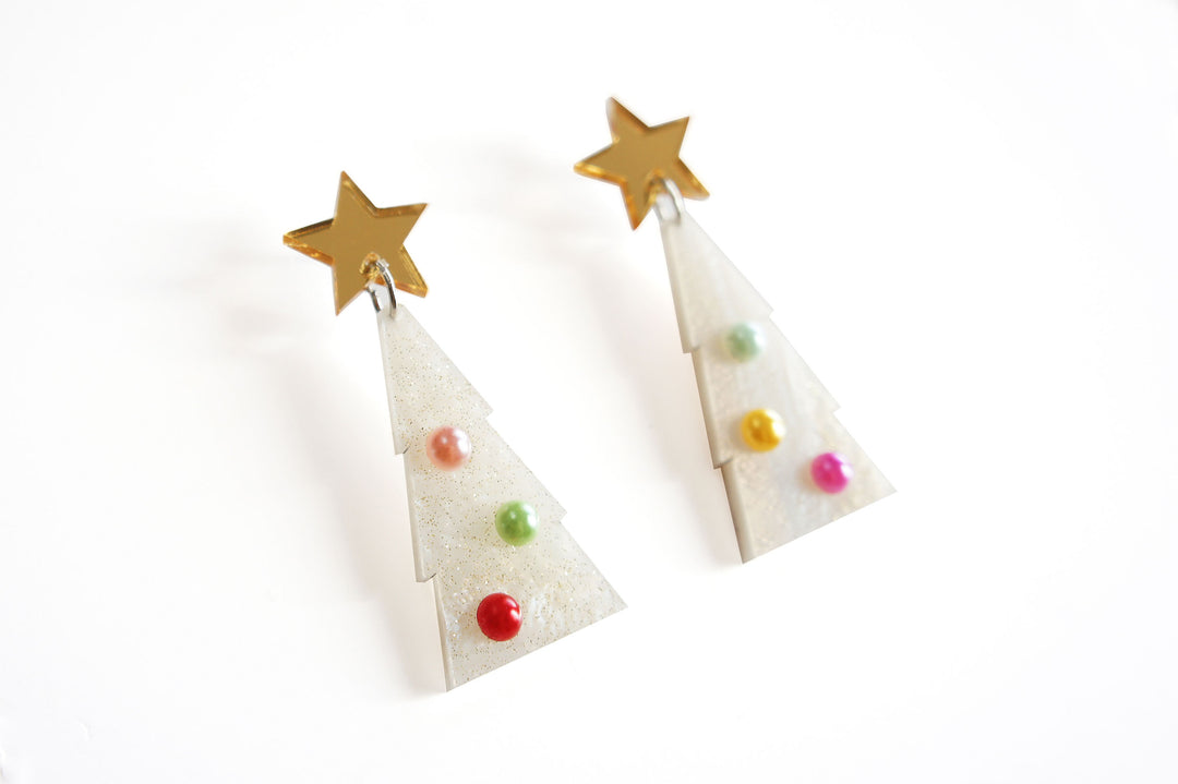 Christmas Wreaths Earrings by Laliblue