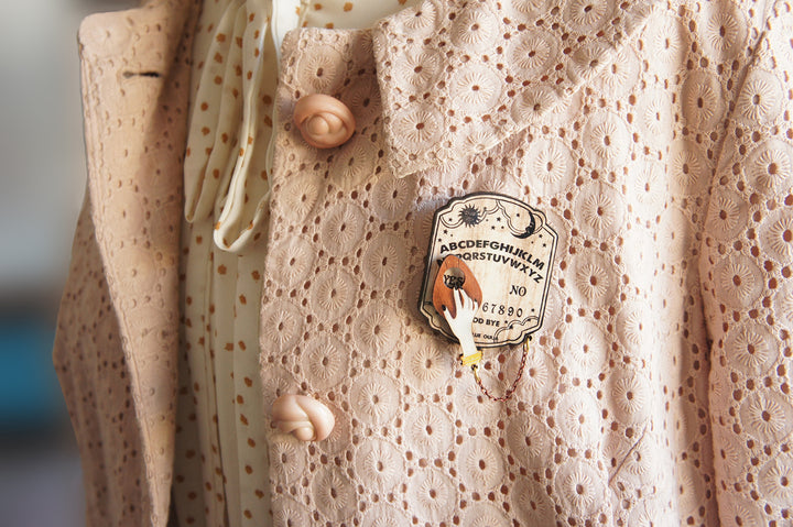 Ouija Board  Brooch by Laliblue