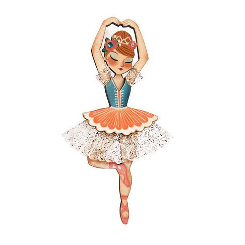 Nutcracker Ballerina Brooch by Laliblue