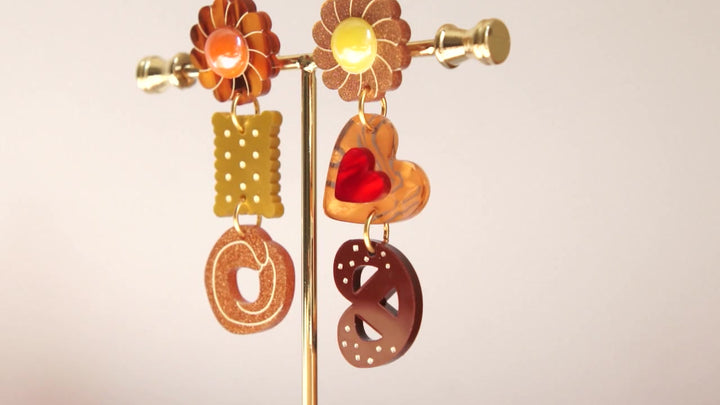 Cookies Earrings by Laliblue