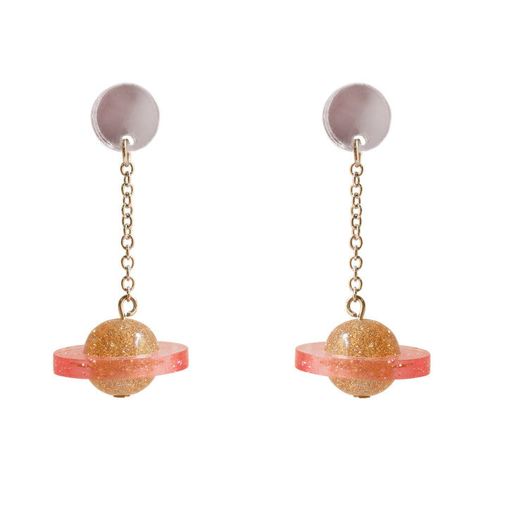 Saturn Earrings by Laliblue | Space Adventures Collection