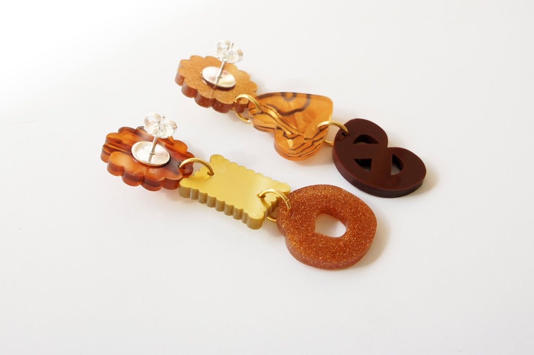 Cookies Earrings by Laliblue