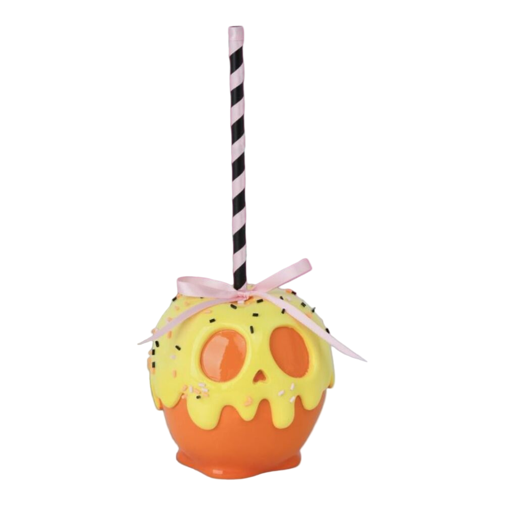 9in Orange Candy Apple by December Diamonds