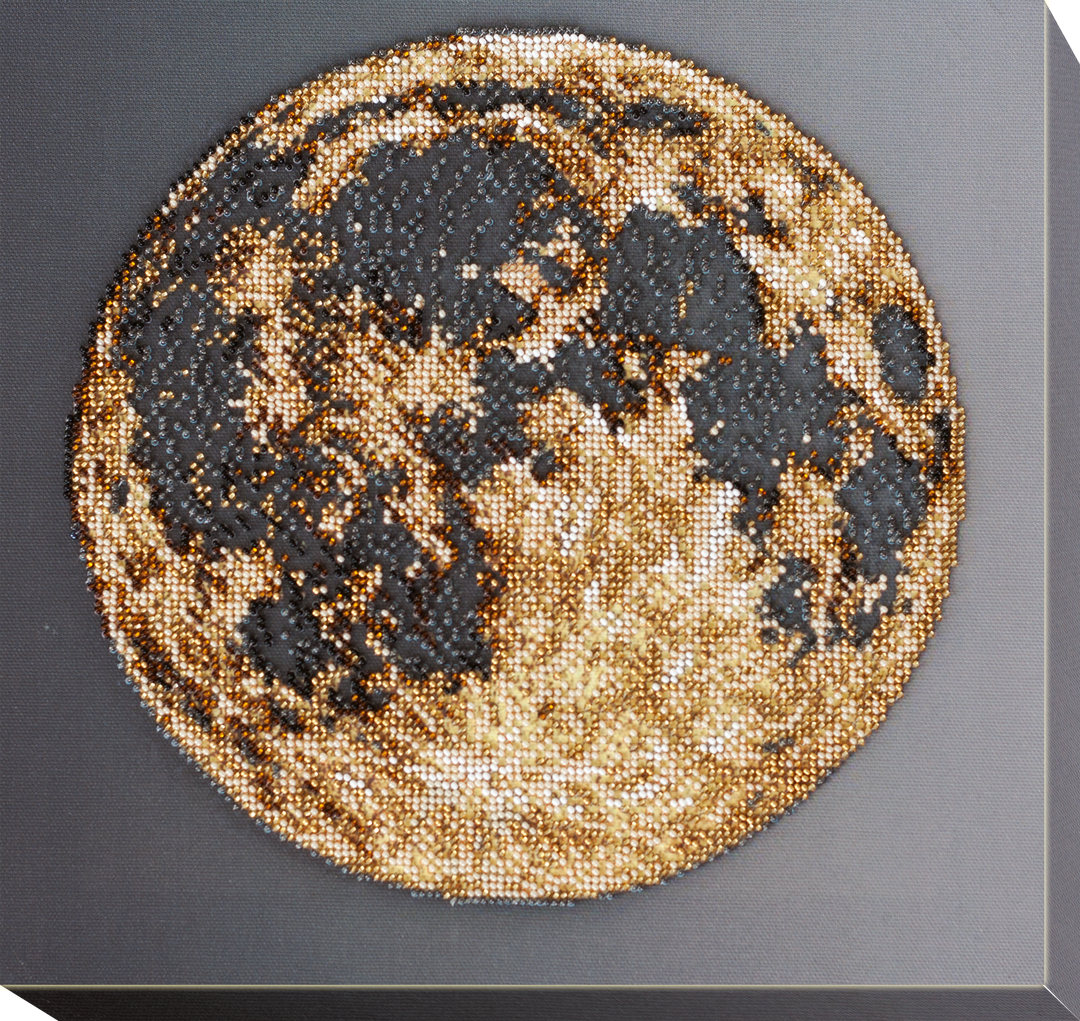 Bead Embroidery Kit - Moon