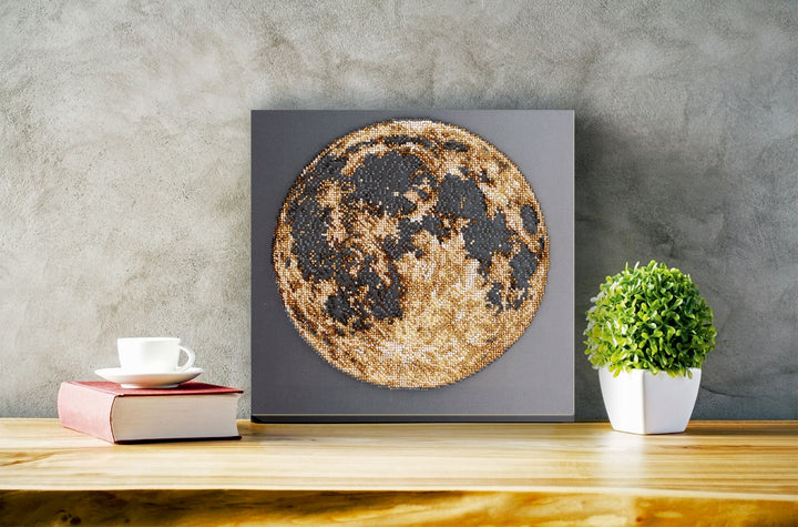 Bead Embroidery Kit - Moon
