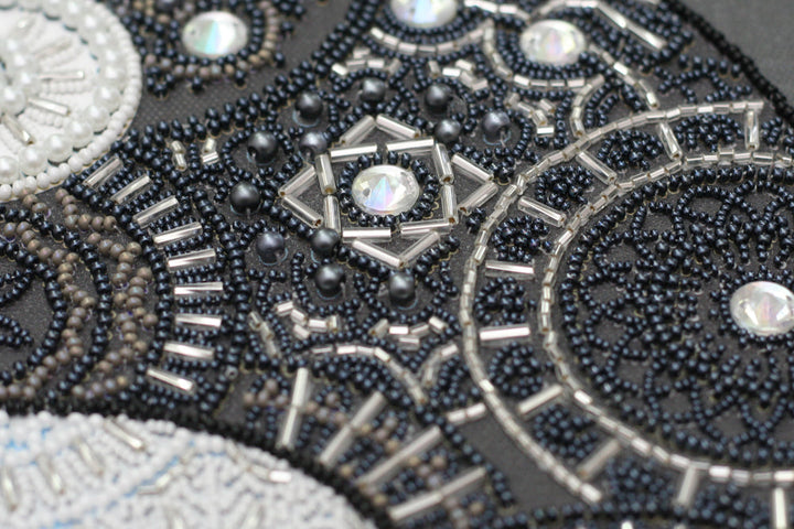 Bead Embroidery Kit - Balance. Yin and yang