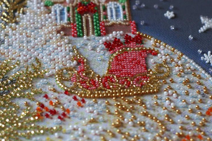 Bead Embroidery Kit - Christmas tale AB-829