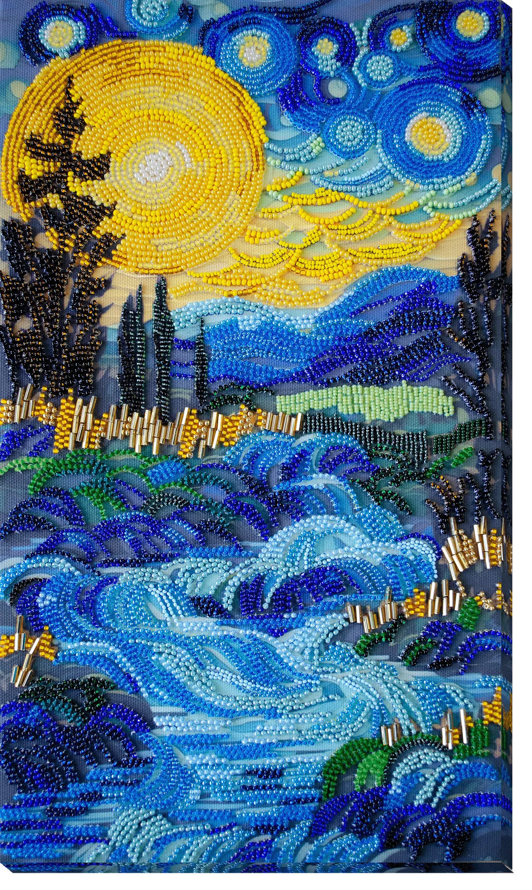 Bead Embroidery Kit - There behind the waterfall