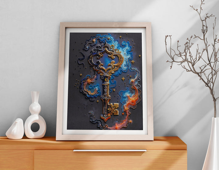 Bead Embroidery Kit - The key to happiness