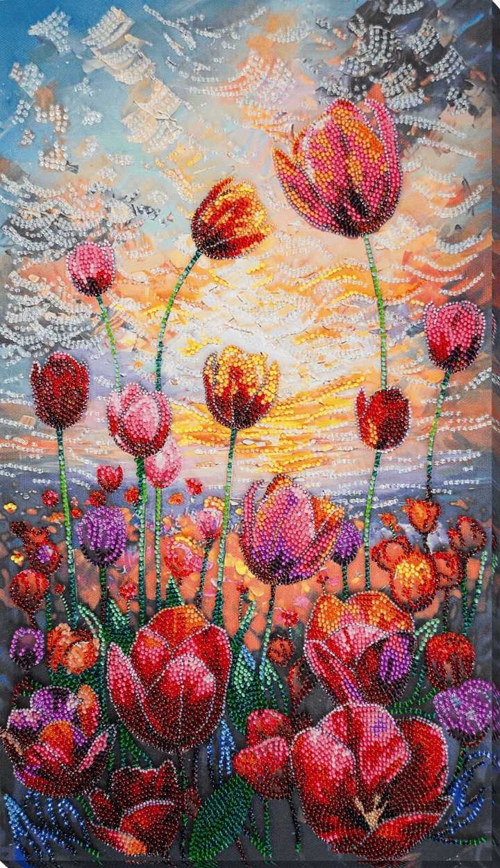 Bead Embroidery Kit - Spring rhythm AB-943