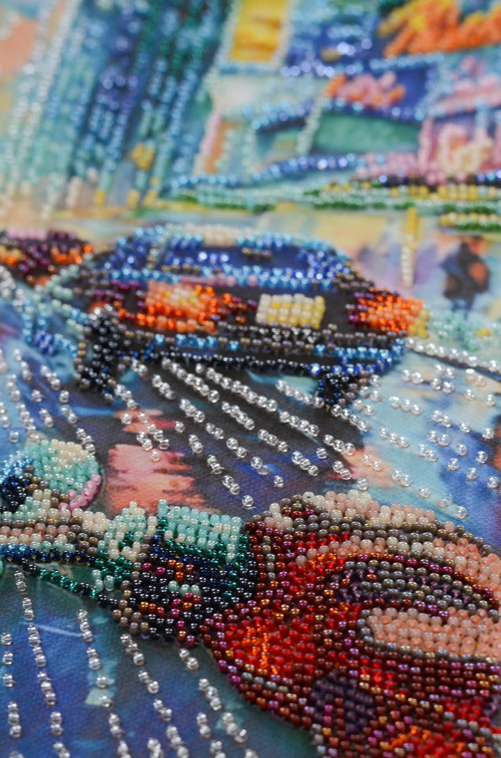 Bead Embroidery Kit - Escaping from routine AB-944