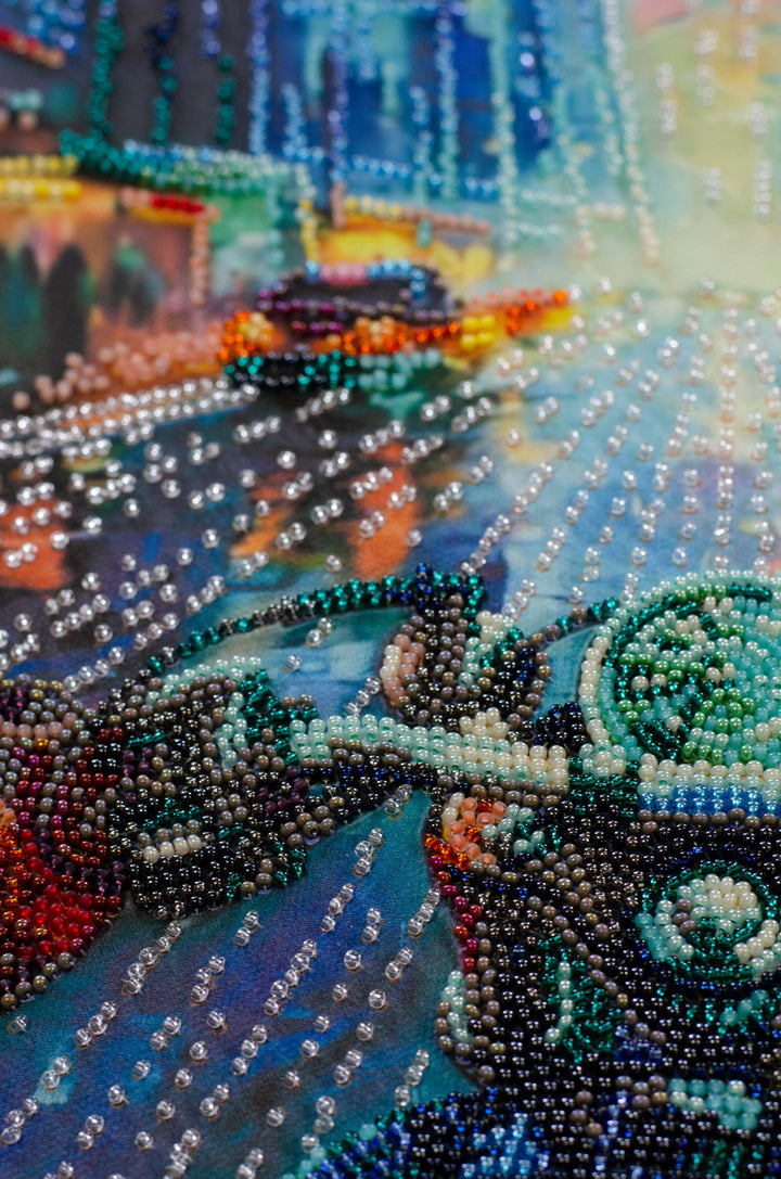 Bead Embroidery Kit - Escaping from routine AB-944