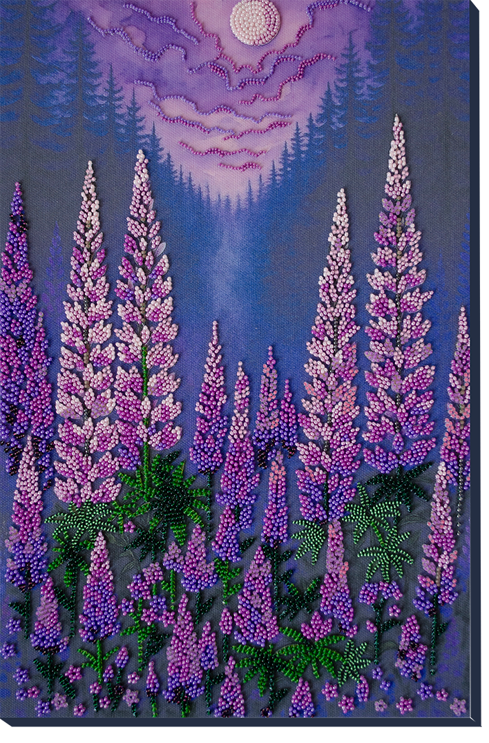 Moonlight Bead Embroidery Kit by Abris Art AB-952