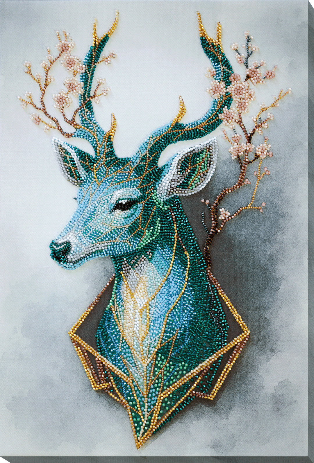 Forest Spirit Bead Embroidery Kit by Abris Art AB-956