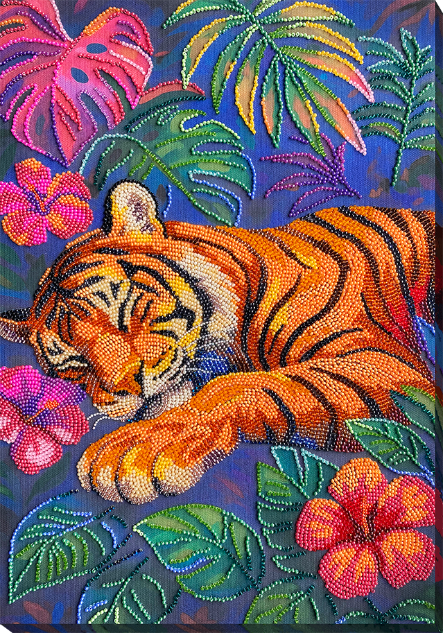 Sweet Dream Bead Embroidery Kit by Abris Art AB-964