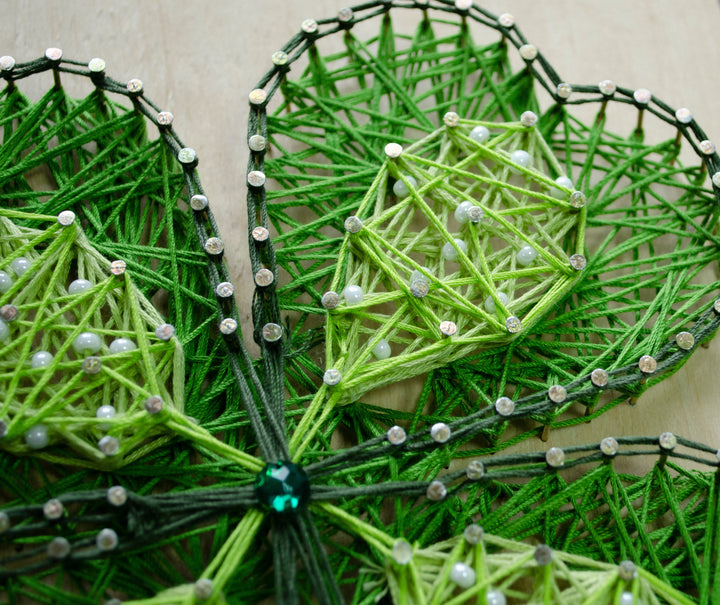 Creative Kit String Art - The magic of the clover