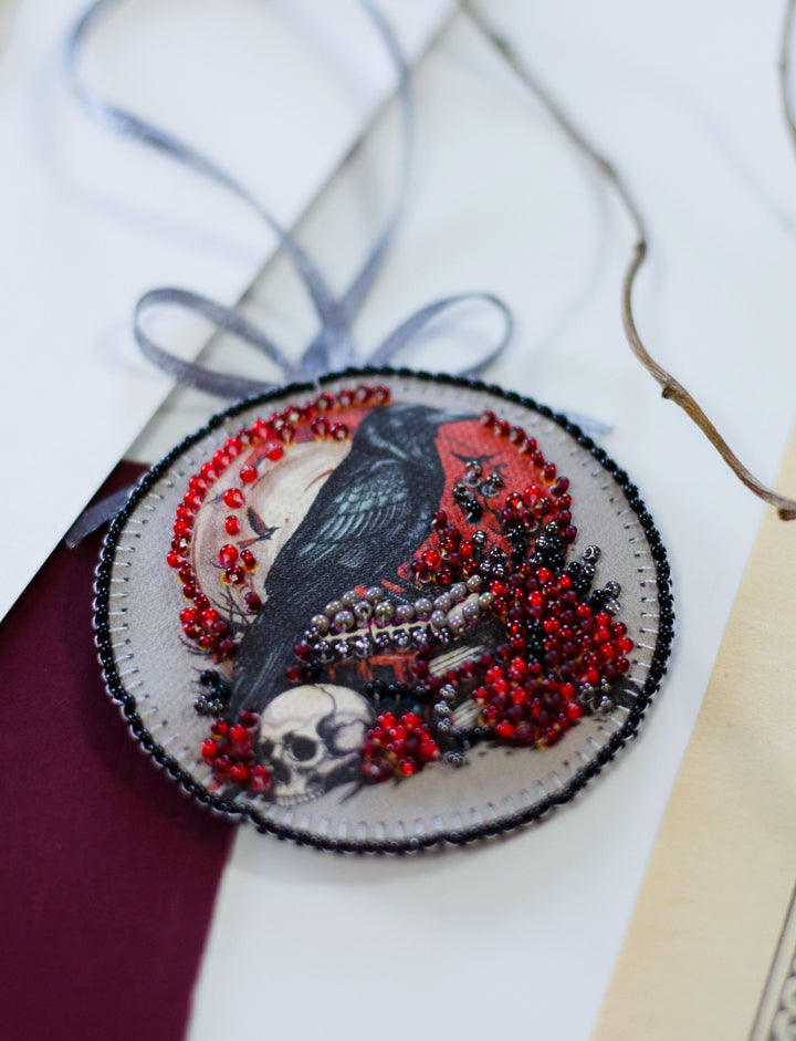 Mini Bead Embroidery Kit Decoration - Eerie beauty ABT-038