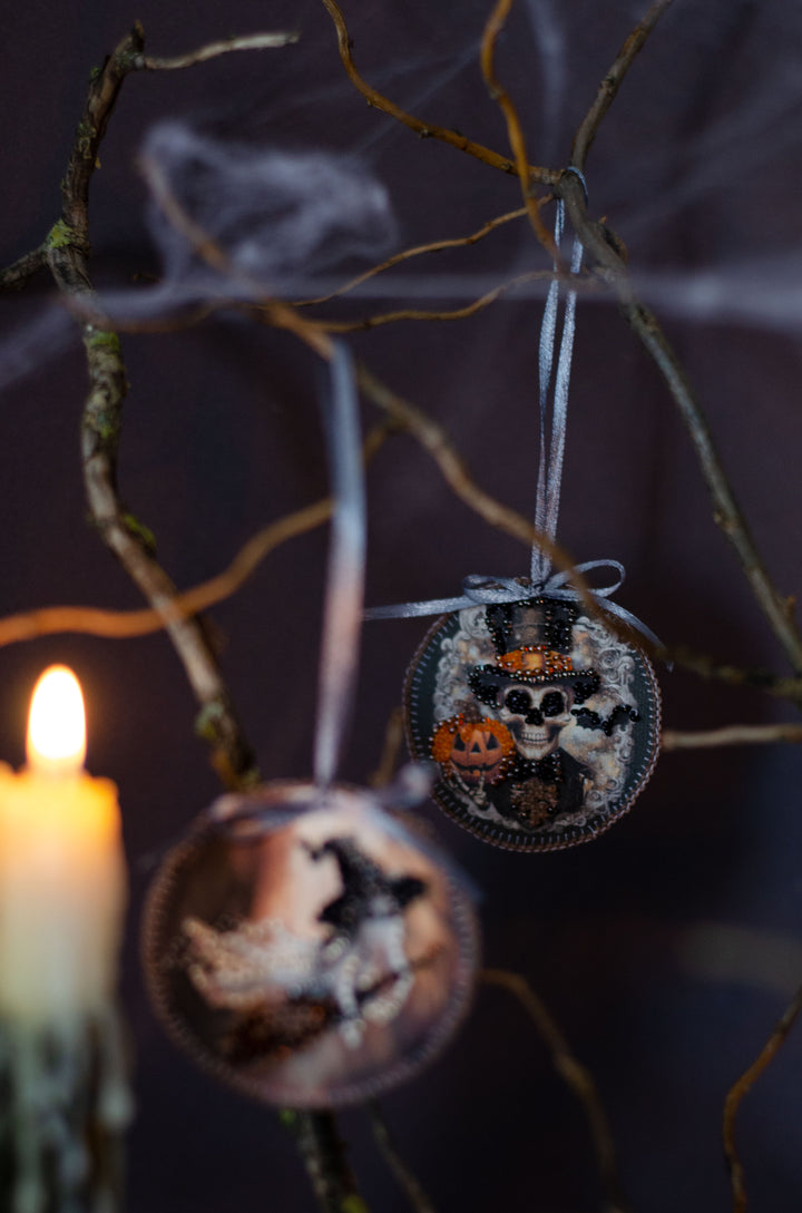 Mini Bead Embroidery Kit Decoration - Midnight Horrors ABT-041