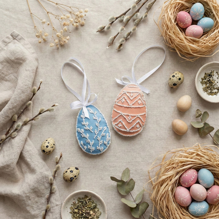 Easter Tenderness Bead Embroidery Decoration Kit by Abris Art ABT-057