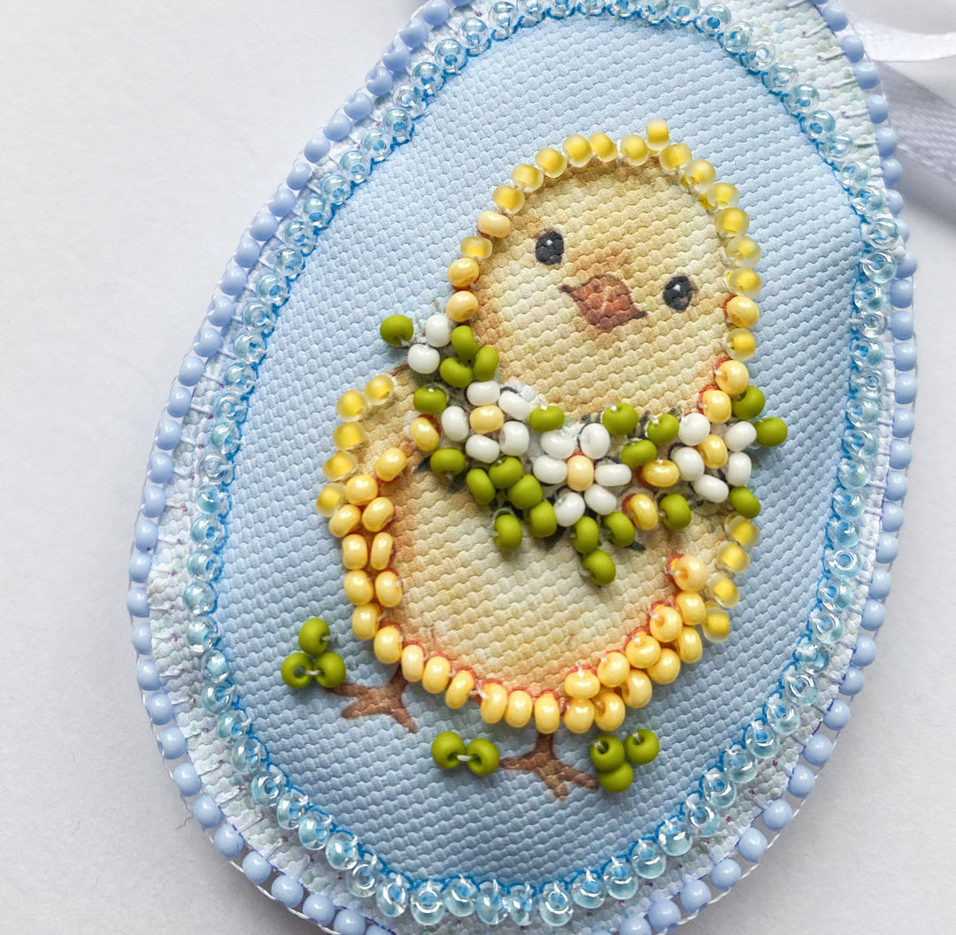 Easter Company Bead Embroidery Decoration Kit by Abris Art ABT-061