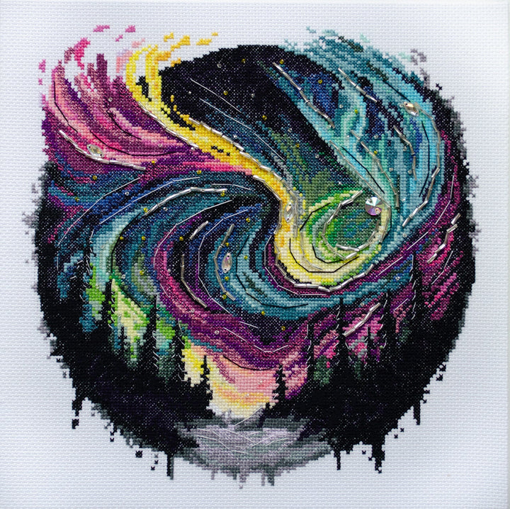 Counted Cross-stitch kit - Night glow