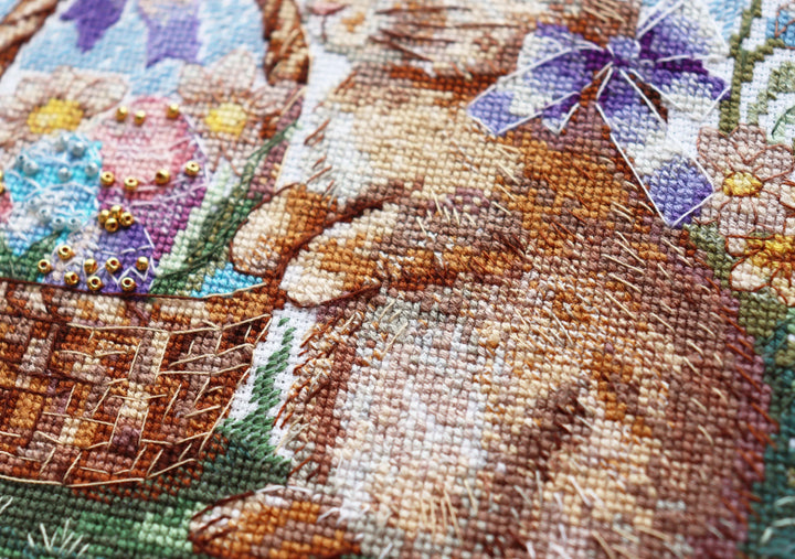 Cross-stitch kit In search of a holiday AH-201