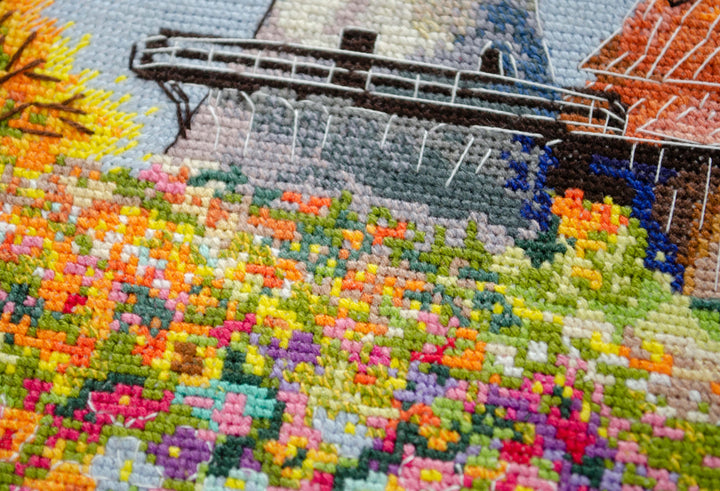 Counted Cross stitch kit - The melody of the autumn wind