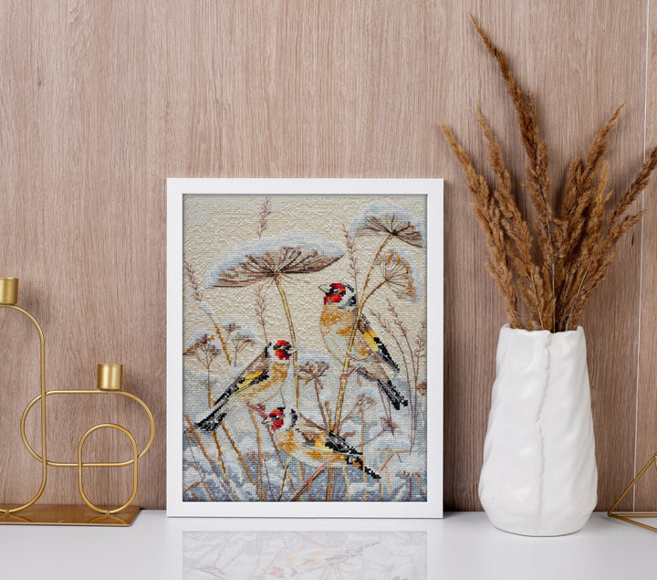 Cross-stitch kit - A quiet blizzard AH-263