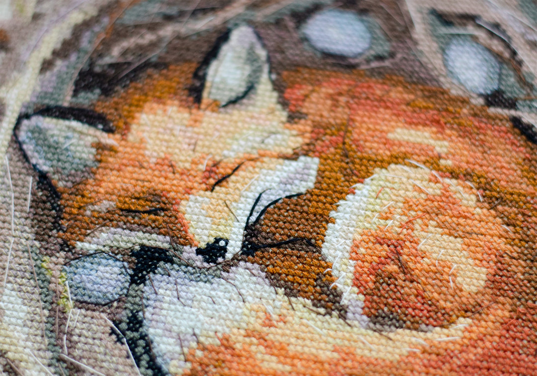 Cross-stitch kit - Protector of a foreign home AH-264