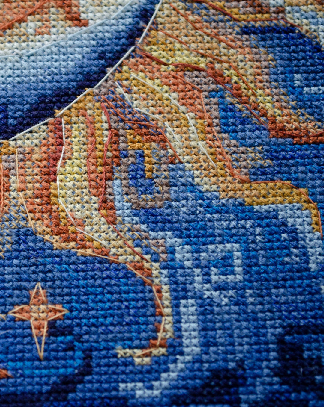 Cross-stitch kit - Heavenly Couple AH-265