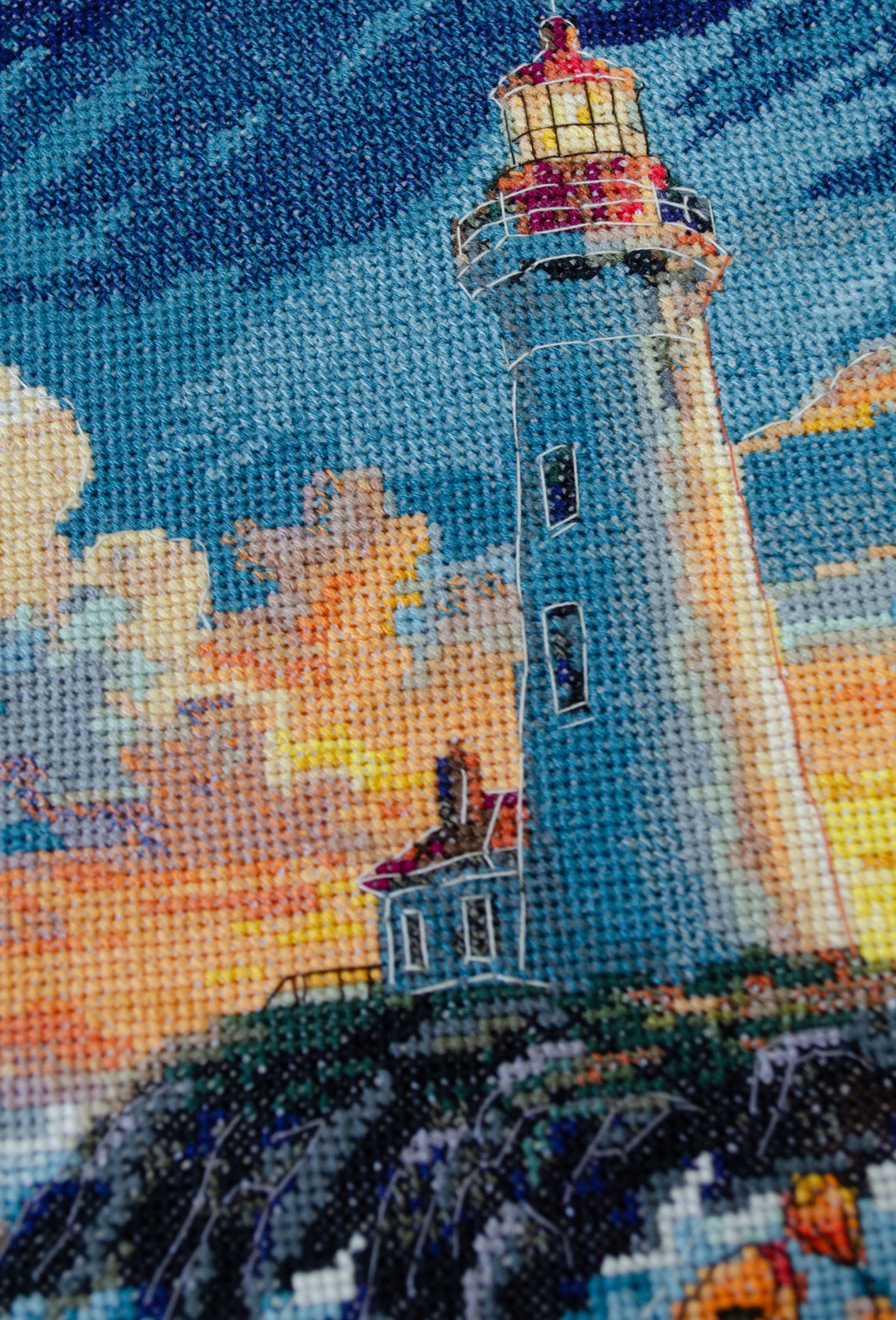 Silence Has Color Counted Cross-Stitch Kit by Abris Art AH-295