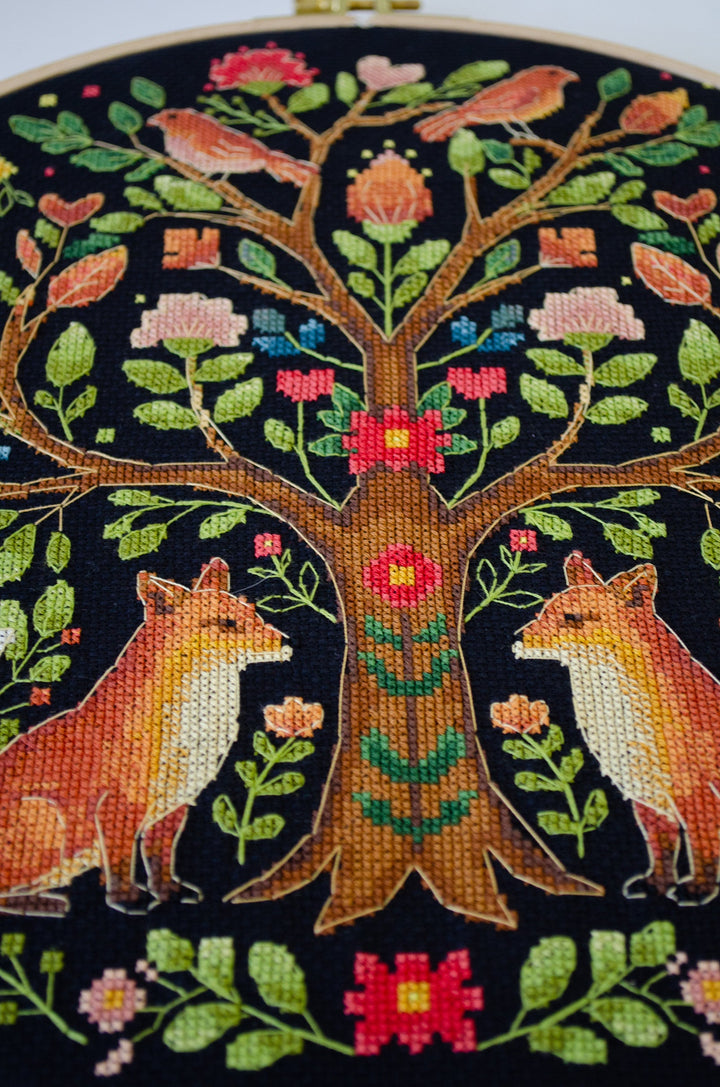The Tree of Forest Tales Counted Cross-Stitch Kit by Abris Art AH-298
