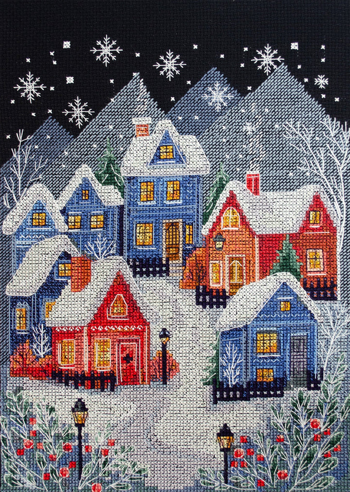 The Night Before Christmas Counted Cross-Stitch Kit by Abris Art AH-302