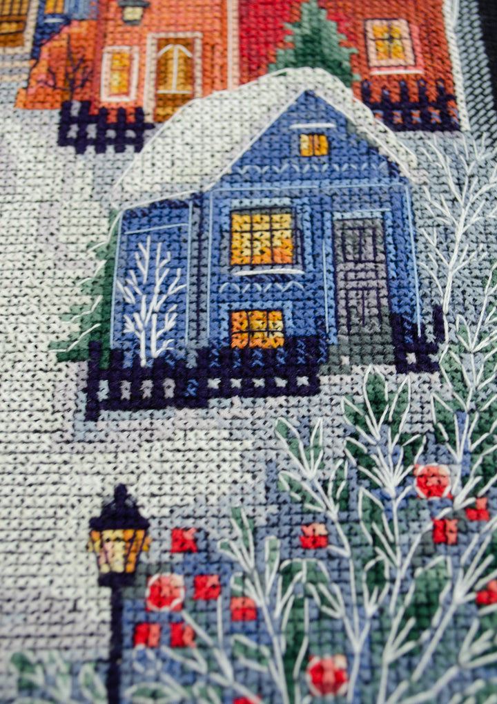 The Night Before Christmas Counted Cross-Stitch Kit by Abris Art AH-302