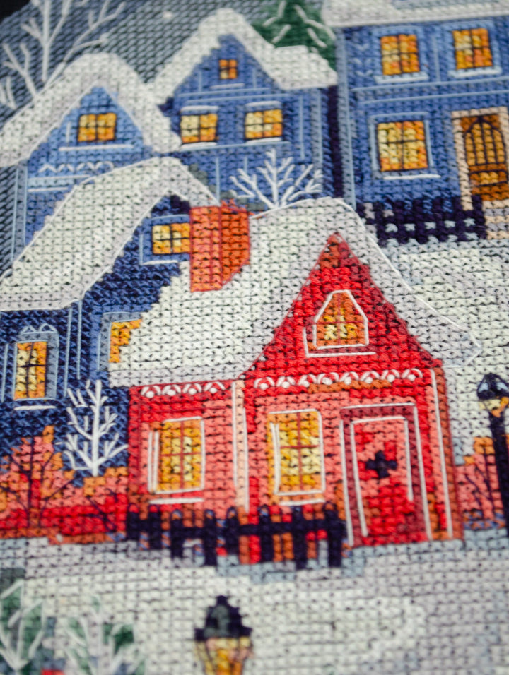 The Night Before Christmas Counted Cross-Stitch Kit by Abris Art AH-302