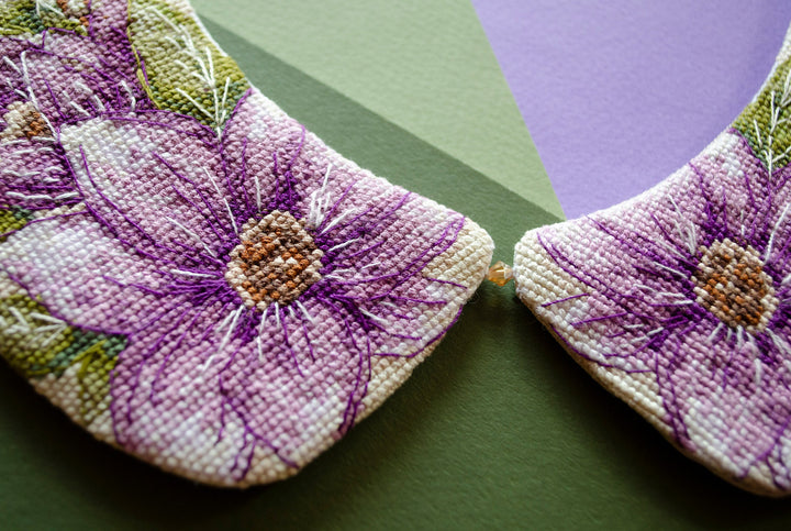 Counted Cross stitch kit - Collar Exquisite Inspiration