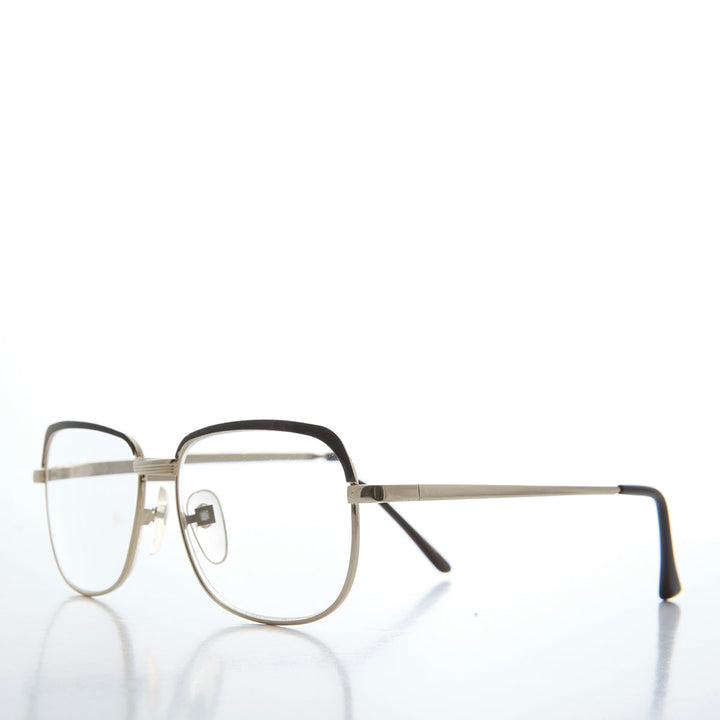 Square Two-Tone Vintage Reading Glasses - Ainsley