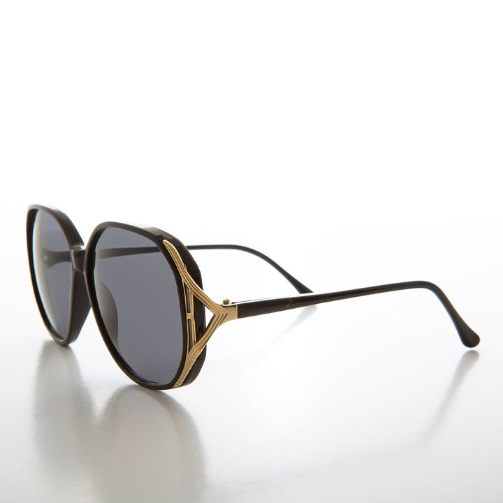 Classic 80s Women's Large Vintage Sunglasses - Aliana