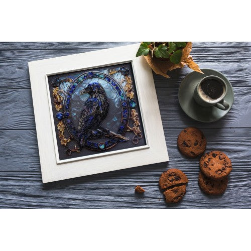 Mid-sized bead embroidery kit - Shade of night